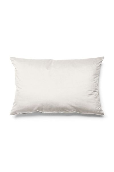 Pilloveland Plain Color - Single Color Throw Pillow Cover Upholstery Suede Fabric 50*30 Cm - Ecru