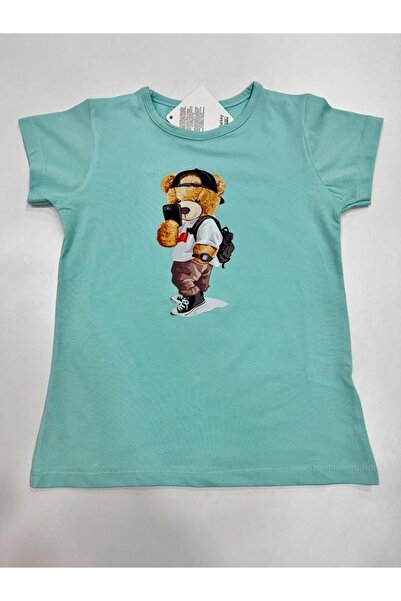 Esterella T-shirt για κορίτσι/ Teddy printed Slim Fit T-shirt/ T-shirt για κορίτσι
