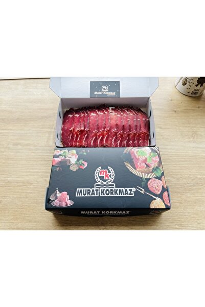 MURAT KORKMAZ Özel Çemensiz Antrikot Yağlı Pastırma 250gr