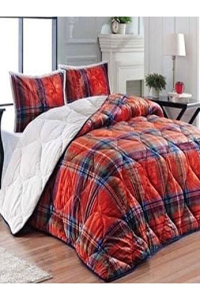 Merinos Double Comforter Quilt Set - Volante