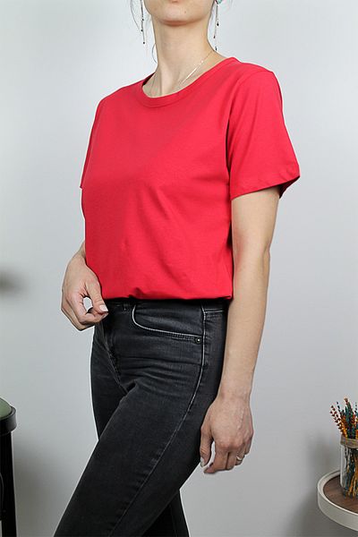 Damla 100% Cotton Crew Neck T-shirt