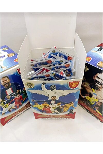 ADALED Süper Final Mekanik Adamlar Son Sezon Futbolcu Kartları 150 Paket 3'lü...