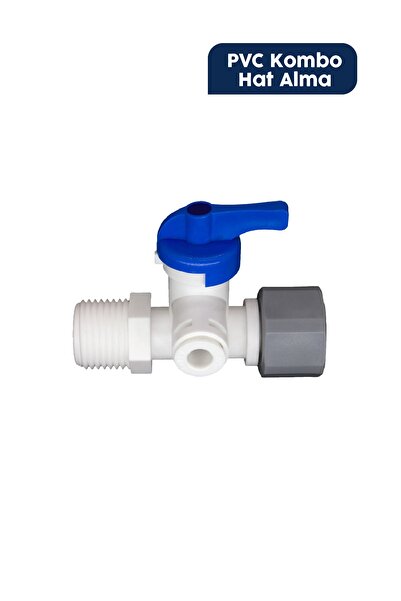 H-MAX Reverse Osmosis System Su Arıtma Cihazları Için Pvc Kombo Hat Alma Apar...