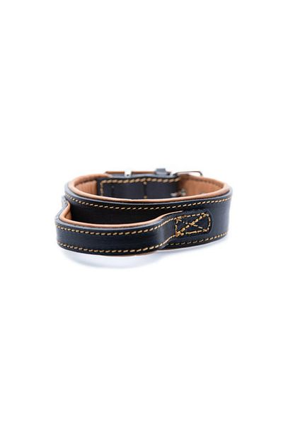 MgTasma Mg Collar Handcrafted, Genuine Leather, Dog Collar with Gloves, Collar Collar