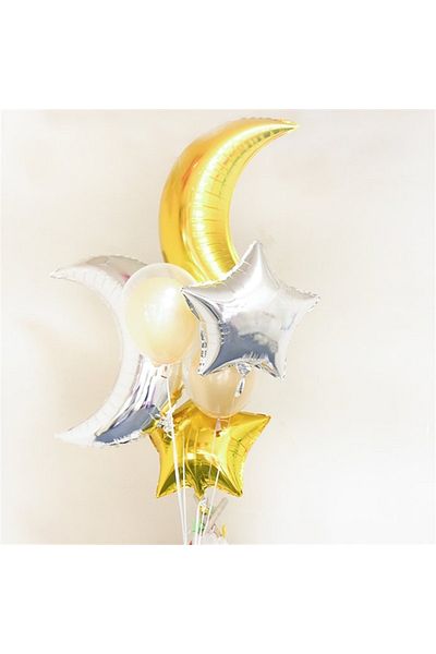 DÜVENCİ TİCARET Moon Balloon Set