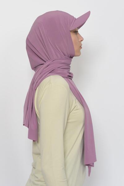 Altobeh Практичний капелюх з лікри з відкритим чоланом, пудровий