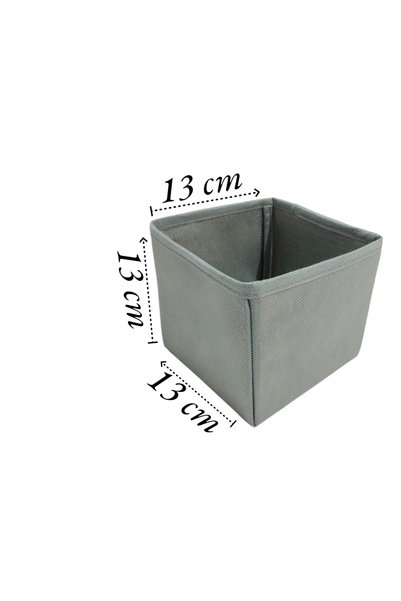 Balkan Room 4-Piece Gray Drawer Organizer Set - Multi-Purpose Cabinet Box Set