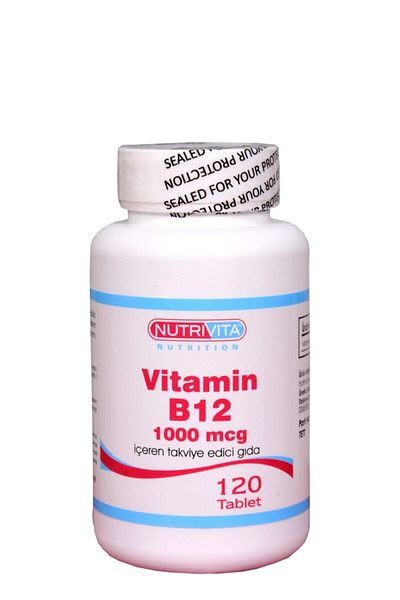 Nutrivita Nutrition B12 1000 Mcg 120 Tablets