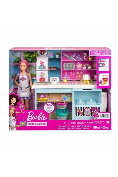 Barbie Oyuncak Nin Pasta Dükkanı Oyun Seti