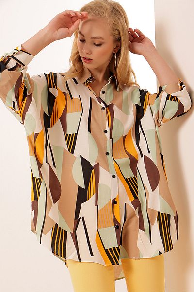 Pattaya Shirt - Green - Oversize