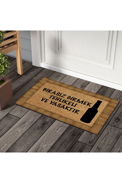Egebella Digital Printed Decorative Patterned Non-Slip Base Multi-Purpose Mat Np010