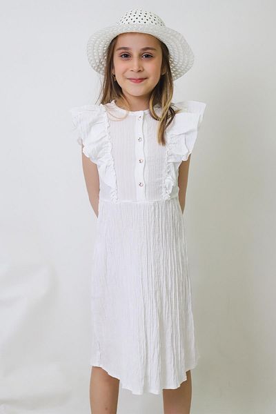 Fox Life Kids Girl's Summer Hat Dress 6-13 Years (2023 New Season 208)