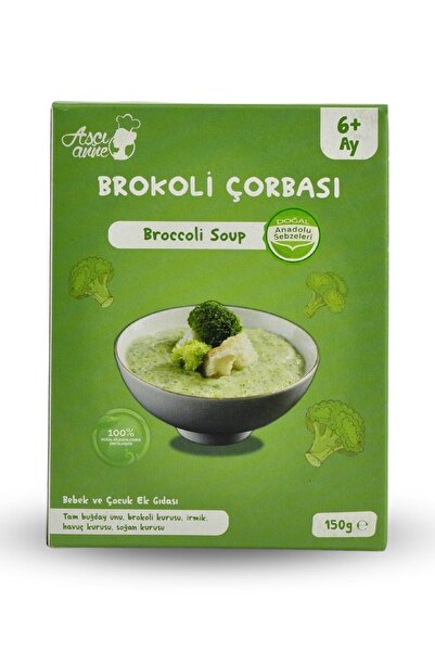 Aşçı Anne Aşçı Anne Brokoli Çorbası (6 AY)