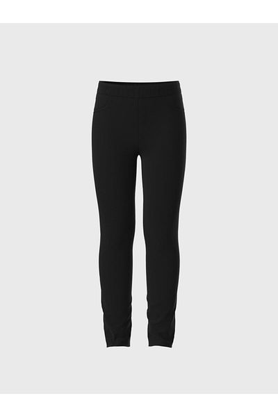LC Waikiki Pantaloni negri pentru fete, cu talie elastică, skinny, de la Your Fashion Style