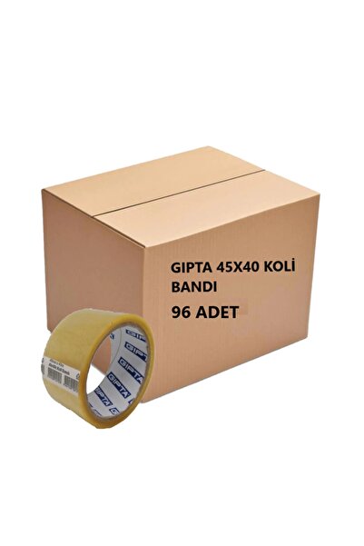 Gıpta Колір стрічки 45 мм x 40 метрів прозорий акрил 96 штук