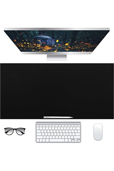MEZİGARC Oyuncu Gamer Mouse Pad Silinebilir Mousepad Kenar Dikişli Kaymaz Taban 70x30cm Uzun Klavye Altlık