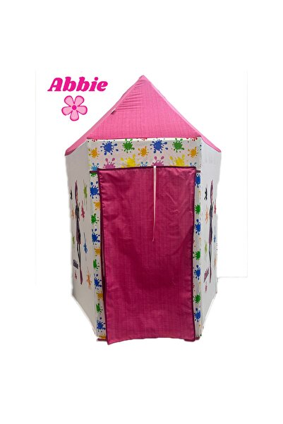 Genel Markalar Pembe Çitlenbik Şato Oyun Çadırı, eğlence ve hayal dünyası içi...