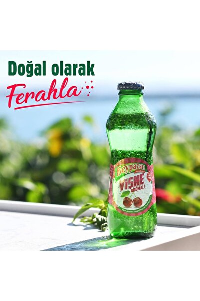 Beypazarı Doğal Maden Suyu Vişne Aromalı 200 Ml 6 Lı