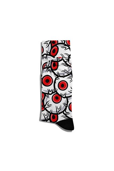 Eğlenceli Çoraplar Fun Socks Unisex Red Eye Rxz Printed Socks Ecsoket230