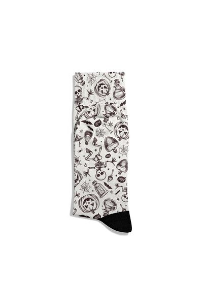 Eğlenceli Çoraplar Fun Socks Unisex Skull Pumpkin Printed Socks Ecsoket333