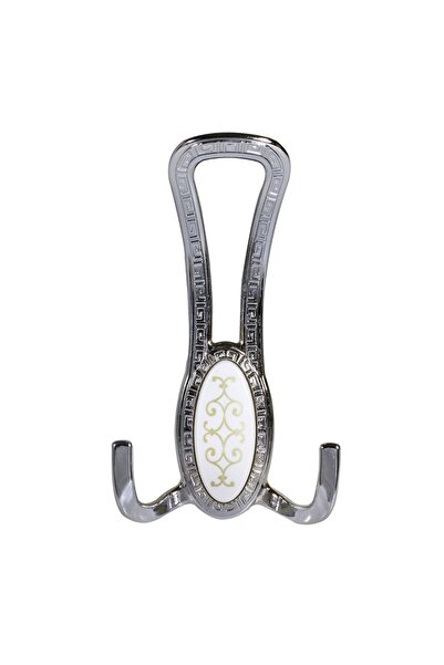 KOLDOOR Mobilya Portmanto Dolap Vestiyer Askısı Krom Zamak Metal 1 Adet