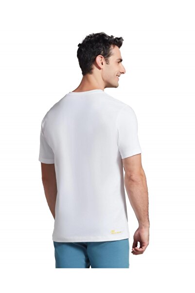 SKECHERS Ανδρικό μπλουζάκι S222247 M Big Logo Λευκό
