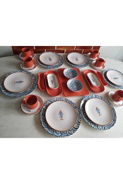 Keramika Koi 33 Piece Breakfast Set - Aı