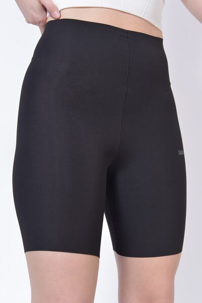 SAUNA SUIT مشد الخصر الرفيع ذو القطع بالليزر عالي الخصر لا يترك علامات