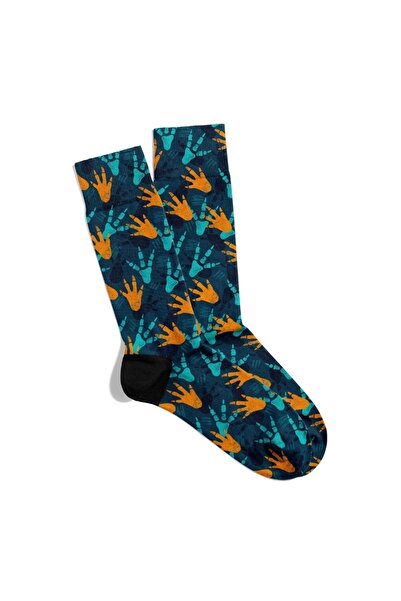 Eğlenceli Çoraplar Забавни чорапи за мъже и жени с цветни отпечатъци от живот...