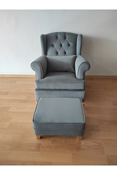 NOSSO HOME Sallanan Koltuk Tv Koltuğu Emzirme Koltuğu ( Lâra Kapitone )