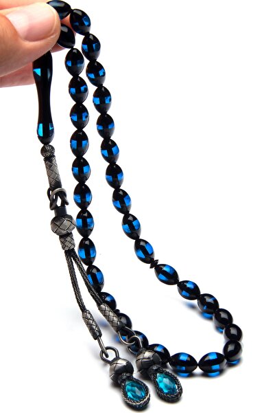 OTTOTESBİH Cadou pentru bărbați Arpa croială Tasbih de culoare chihlimbar