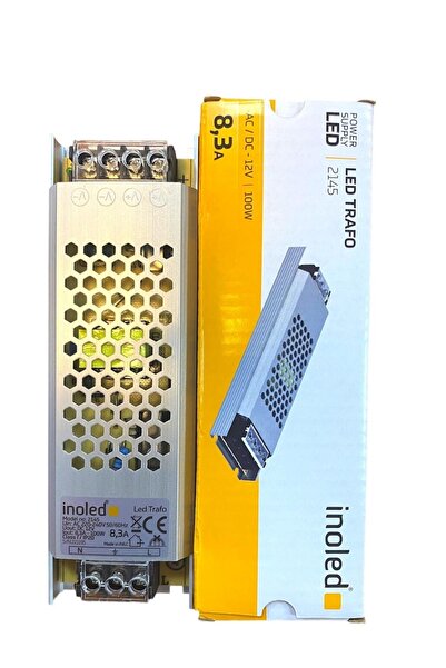 İnoled 8.3a 100w Ultra Slim Led Trafosu