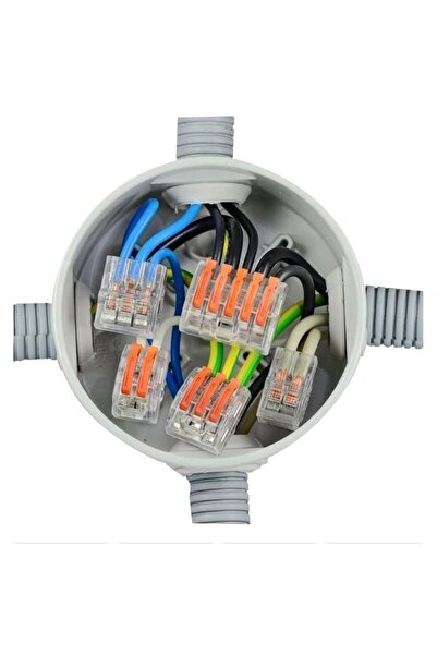 Mas 2 Girişli Mandallı Buat Çok Amaçlı Klemens Wago Tip 5 Adet