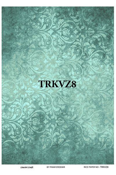 LİNEART Brass Decopage Paper Trkvz8