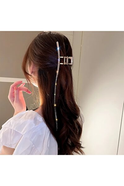 GÜLPEŞE Cataramă cu zăvor din metal auriu de dimensiuni mari T-93