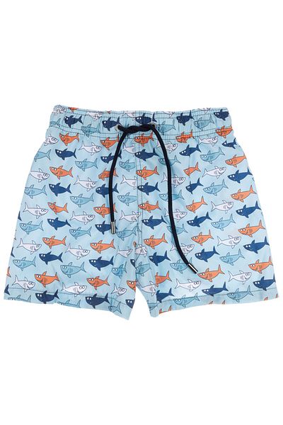 Kitti Arıcı Store New Season Colorful Fish Model Children's Sea Shorts