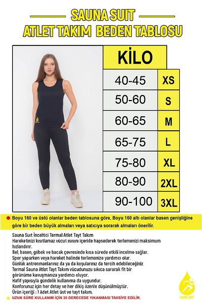 SAUNA SUIT Комплект унисекс спортен потник и клин за максимално изпотяване и изгаряне на мазнини, магазин Mira Life