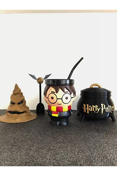 TuransoyCraft Harry Potter Dekor Iksir Yapım Seti 4 Parça Set (her Biri 15'er...