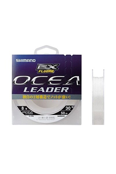 Shimano Ocea Shock Leader Ex 50m Fluorocarbon Fishing Line 30lb 0.476mm