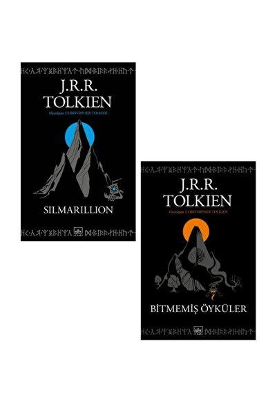 İthaki Yayınları Silmarillion + Bitmemiş Öyküler 2 Kitap Set - J. R. R. Tolkien
