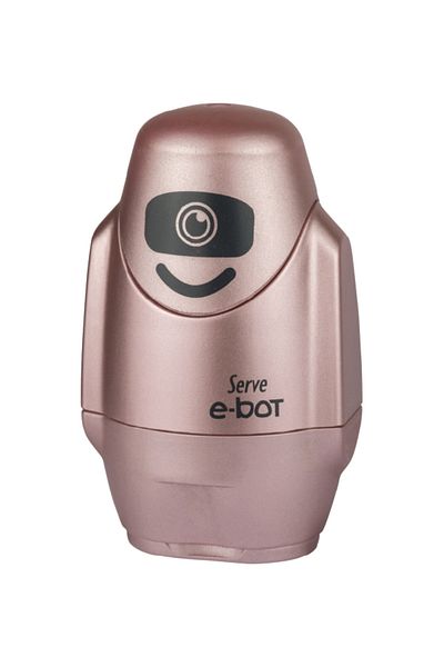 Serve مبراة أقلام رصاص معدنية من Roze مع ممحاة