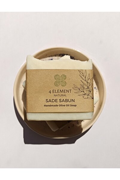 4 Element Natural Sade Sabun-zeytin Yağlı Parfümsüz Ve Kokusuz Yüz Temizleyic...