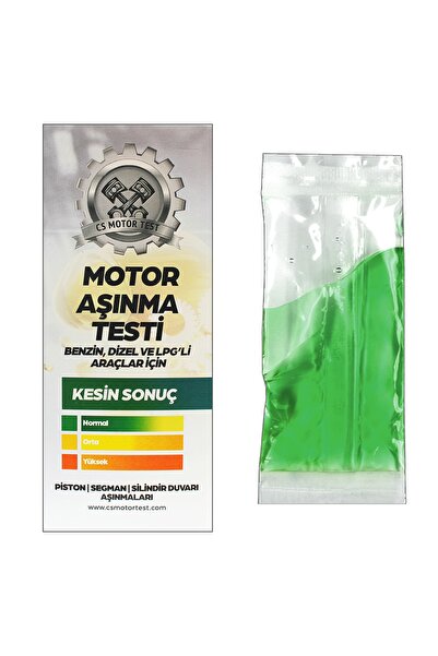CS Motor Test Motor Aşınma Testi (benzin Lpg Dizel )