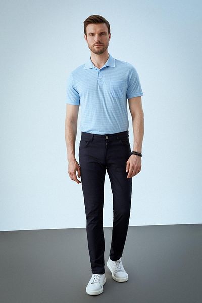 DeFacto Tricou cu mânecă scurtă cu gât polo Relax Fit