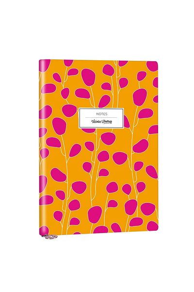 Victoria's Journals Smyth Flexy Art Flexible Cover Vegan Leather 192 Sheets A6 80grLined Notebook
