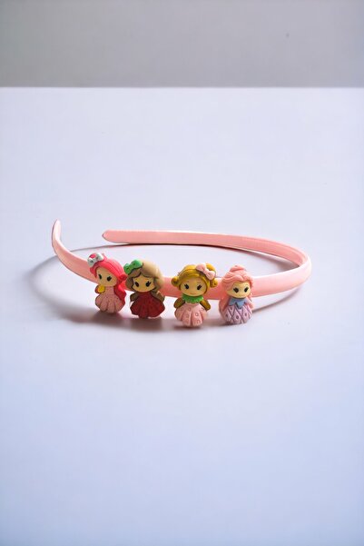 AYMETA TİCARET Момиче - 4 части бебешка фигурна гребенова корона