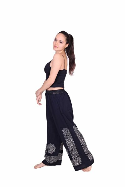 Renklidüşlerorg Pantalon Baskı Şalvar