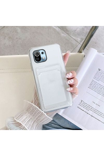 NANOSPACE حافظة حماية شفافة مضادة للصدمات لهاتف Xiaomi Mi 11 Lite