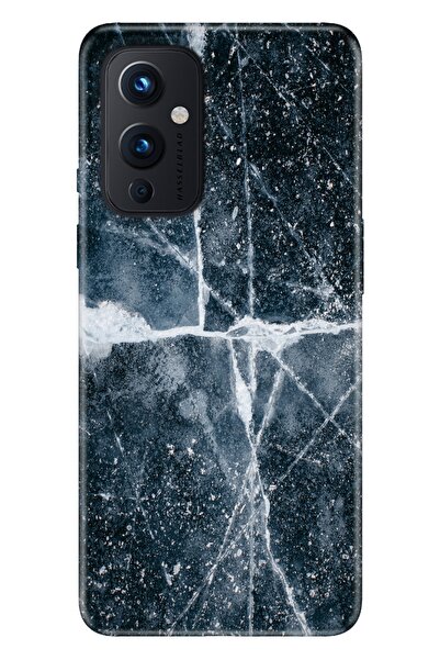 Oneplus 9 Kılıf Modern Tasarım Silikon Desenli Bells Mermer