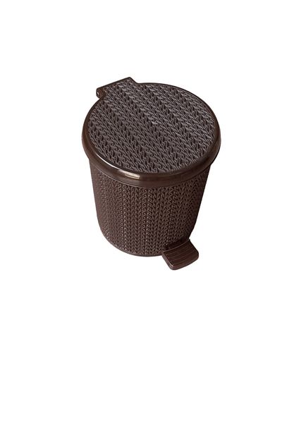 Bahat Κάδος απορριμμάτων 3,5 λίτρων Mini Bathroom WC - Πλαστικό με πεντάλ